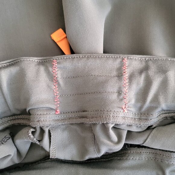 Moss Green Figs High Waisted Zamora Jogger Scrub Bottoms - Picture 6 of 6